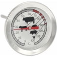 thumbnail image 1 of Termómetro para asar de acero inoxidable - Termómetro analógico para carne hasta 120°C - Termómetro para barbacoa - Aguja para carne Vhermosa Utensilios de Cocina, 1 of 1