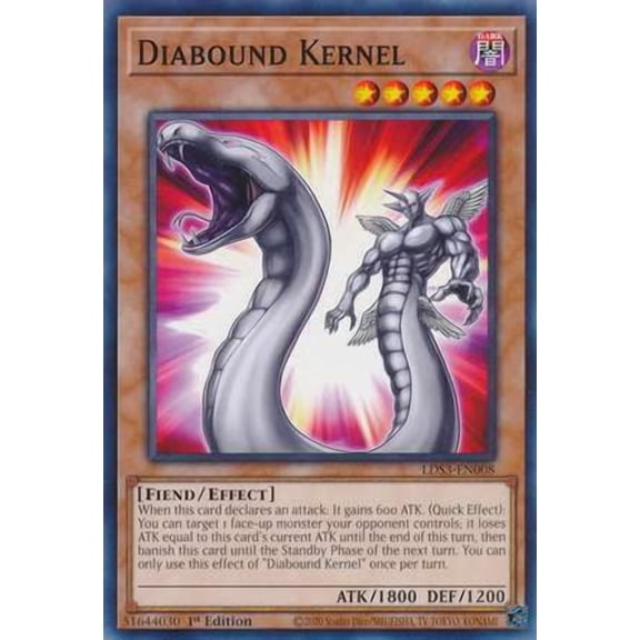 YuGiOh Legendary Duelists: Season 3 Common Diabound Kernel LDS3-EN008
