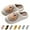 Light Yellow, variant on Smile Face Slippers for Women Comfy Thick Sole Happy Face Slippers Soft Plush Fuzzy Slip-On Women Slippers Retro Cozy Slippers Warm House Slippers for Indoor & Outdoor ..
