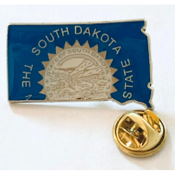6 Pack of South Dakota State Lapel Pins