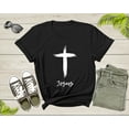thumbnail image 2 of Jesus Christ Crucifixion Religious Cross Symbol Crucifix T-Shirt Jesus Lover Priest Gift T Shirt for Men Women Boys Girls Teens Tshirt, 2 of 8