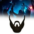 thumbnail image 1 of Accessoires de Costume de Fausse Barbe Fournitures de Fête Hommes Moustache de Fête Réaliste, 1 of 10