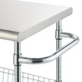 thumbnail image 4 of Trinity Stainless Steel Kitchen Cart 86.4cm (34in), 4 of 5
