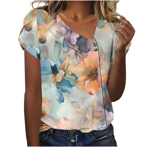 My Orders Cute Summer Tops for Women Floral Tshirts Shirts Graphic Vintage Funny Yoga Tops Woman Pack White Summer Tops for Women Short Sleeve My Orders Placed Recently By Me My Account