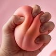 thumbnail image 5 of Peach Squishy, Peach Squishies Slow Rising Realistic Peach Shaped Fruit Squeeze Stress Ball Relief, 5 of 6