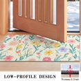 thumbnail image 3 of Pioneer Flower Floral Print Pattern Door Rugs,Washable Non Slip Door Mats Indoor,Decorative Door Mats,Entry Mat Indoor for Entrance,Bedroom,Kitchen,Bathroom,17"x30", 3 of 6