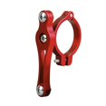 thumbnail image 2 of Ciclismo Soporte de asiento adaptador de jaula de botella de agua de bicicleta 3 piezas (tornillo único rojo) Likrtyny Para estrenar, 2 of 9