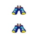 thumbnail image 3 of Yuarrent 2X zapatos de vadeo pantuflas para niños pequeños mano de obra fina exquisita de larga duración multiusos lindo aspecto arena tipo tipo 8 2piezas, 3 of 6