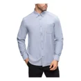thumbnail image 1 of Camisa Blanco Hombre Slim Fit Strech Calidad Casual Formal, 1 of 5
