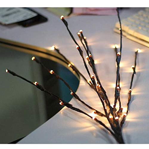 Zeerkeer Led Branch Lights(2 Pack) 30 Inch 40 LEDs Artificial 