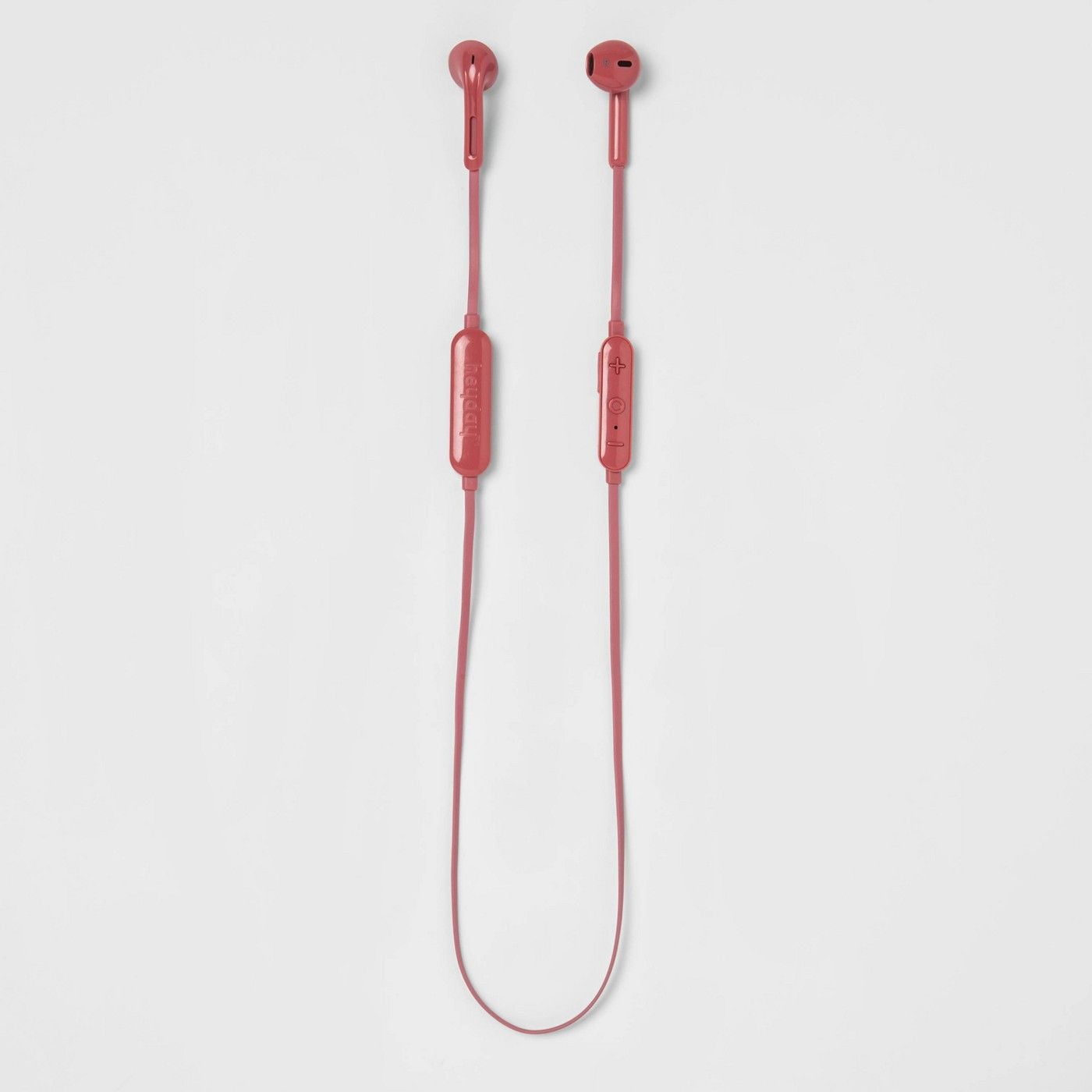 heyday Wireless Flat Bluetooth Earbuds Dusty Pink