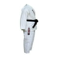 thumbnail image 2 of Fadi Sports Excellence Kimono Series Kids Brazilian Jiu-Jitsu Gi - Premium BJJ Gi Uniform for Young Warriors - White  M0, 2 of 5