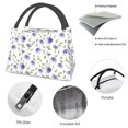 thumbnail image 4 of Easygdp Purple Chicory Bolsa de Almuerzo Insulada Reutilizable, Bolsa de Mano y Bandolera para Oficina, Trabajo, Viajes, 4 of 6