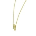 thumbnail image 3 of Sterling Silver Small Zodiac Sign Pendant Necklace, 18", Virgo, 3 of 4