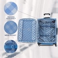 thumbnail image 2 of Travelpro Maxlite 5 Expandable Spinner (Azure Blue, Checked Medium 25"), 2 of 6