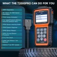 thumbnail image 6 of FOXWELL T2000 Pro TPMS Relearn Tool, Activate/Relearn All Sensors, TPMS Scan Tool Read/Clear DTCs, Read Sensor Data, Only for T10 Sensors (315/433MHz), 6 of 10