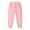 Pink, variant on LYMAYTER Boys Girls Sweat Pants Trousers for Teen Jogger Sweatpants 5-14Y Kids Summer Fashion Slimmer Elastic Trousers Non-marking Air-Conditioned Trousers