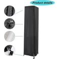 thumbnail image 3 of AURA Patio Heater Cover ,210D Oxford Fabric Garden Protector Cover, for Pyramid Stand Up Heater ,Heavy Duty Waterproof Cover (221x61x53cm), 3 of 5