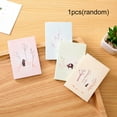 thumbnail image 2 of Biplut 50Pcs Facial Blotting Paper Lovely Clear Exquisite Cartoon Facial Absorbing Sheet for Daily Usage (Type A), 2 of 13