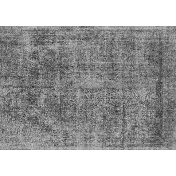 Ahgly Company Indoor Rectangle Oriental Gray Industrial Area Rugs, 4' x 6'
