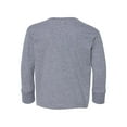 thumbnail image 3 of Rabbit Skins B24638134 Toddler Fine Jersey Long Sleeve T-Shirt, Granite Heather - Size 4T, 3 of 3