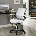 thumbnail image 4 of Hawthorne Collection Faux Leather Mesh Office Chair in White, 4 of 4