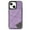 Purple, variant on For iPhone 13 Phone Case Card Slots Metal Buttons Convenient Kickstand Synthetic Leather Lightweight Plain Slim Shockproof Anti-Fingerprint Phone Cover for Women or Men,Blue