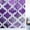 Purple, variant on Blue Morocco Window Privacy Film Stain Glass,Reusable Decorative Rainbow Window Film,Vintage Graffiti Paint Art Boho Dappled Static Cling Sun Blocking Stickers Decals Covers 17.7" x 39.3" (2pcs)
