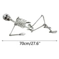 thumbnail image 7 of XGFHYJEH Halloween Skeletons, Halloween Indoor Outdoor Decorations Human Skull, Full Body Realistic Faux Human Skeleton, Halloween Decor for Home Outside Yard Lawn Garden Party Scary Decoration, 7 of 7