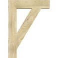 thumbnail image 3 of Ekena Millwork 6"W x 30"D x 42"H Traditional Block Rough Sawn Bracket, Douglas Fir, 3 of 4