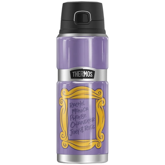 Friends Door Peephole THERMOS STAINLESS KING Stainless Steel Drink Bottle, Vacuum insulated & Double Wall, 24oz