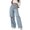 Light Blue, variant on Vedolay Women's Wide Leg Jeans Stretch Distressed Hem Fashion Jeans Light Blue,2XL
