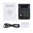 thumbnail image 7 of Mini Portable Thermal Printer 58mm 2inch Wireless Bluetooth-Compatible Printer Receipt Maker Mini Invoice Bill Printer ,Quick-Drying Ink, 7 of 7