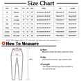 thumbnail image 5 of Blmnix Pants for Women Cotton Pants Plus Size Palazzo Jeans Baggy Yellow High Cropped Wide-Leg Stretchy Work Pants for Women,M, 5 of 5