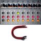 thumbnail image 5 of 50Pcs Diode Wired Luminous Round Head Highlight Straight Plug LED Beads 12V 3mm, 5 of 5