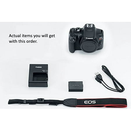 Canon EOS Rebel T6 DSLR Camera (Body Only) (International Model) No Warranty