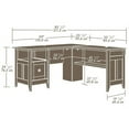 thumbnail image 4 of Bowery Hill L-Desk in Dover Oak, 4 of 4
