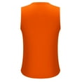 thumbnail image 4 of Virmaxy Men's Solid Color Casual Vest Sleeveless T-Shirt Quick-Dry Bodybuilding Shirts Fitness Athletic Muscle Tee Orange XXL, 4 of 6
