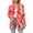286#Vermilion, variant on GXIPO Long Sleeve Open Front Lightweight Cardigan Sweaters with Pockets Summer Fall Casual Loose Kimono Cardigans Floral Green 2XL