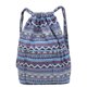 thumbnail image 1 of Mochila Floral Retro Mujer Lona Gran Capacidad Diaria Al Aire Libre, 1 of 9
