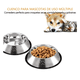 thumbnail image 5 of 2 Pzs Platos Mascota Plateado, 5 of 5