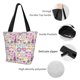thumbnail image 4 of Balery Peace Love and Dove Flower Power Bolsa de Hombro con Diseño, Bolsa Grande y Duradera, Bolsa Versátil para Compras, 4 of 6