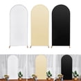 thumbnail image 2 of CIYISON Metal Arch Stand Backdrop Background Covers for Birthday Party Ceremony Banquets, 2 of 13