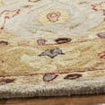 thumbnail image 3 of SAFAVIEH Anatolia Stewart Floral Area Rug, Ivory/Gold, 6' x 6' Round, 3 of 6