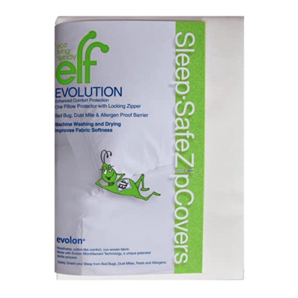 Eco Living Friendly Housse de Coussin Evolon / Fermeture Éclair - 50 cm x 75 cm / Housse Standard UK