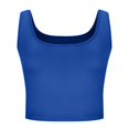 thumbnail image 3 of UPPADA Womens Casual Summer Tank Tops Adjustable Camisole Tops Sleeveless Square Neck Spaghetti Strap Tank Tops Solid Color Basic Shirt,Tank Top for Women Loose Fit Dark Blue,L, 3 of 7