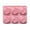 A004- Pink, variant on Silicone Mold Blue 6 Cavity Bee Honeycomb Shaped For Soap Chocolate Cake Candy Baking Pastry Making 1 Piece