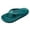 Green, variant on Orthopedic Cloud Pillow Slippers for Women Men Unisex Waterproof Swim Pool Arch Support Cushioned Flip Flops Beach Summer Water Sandals Indoor Outdoor Shower Slip on Slides Black Size 11