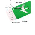 thumbnail image 5 of Unique Bargains Travel Aluminum Luggage Tags Holders For Baggage Suitcases, 2/7 Pack, 5 of 6