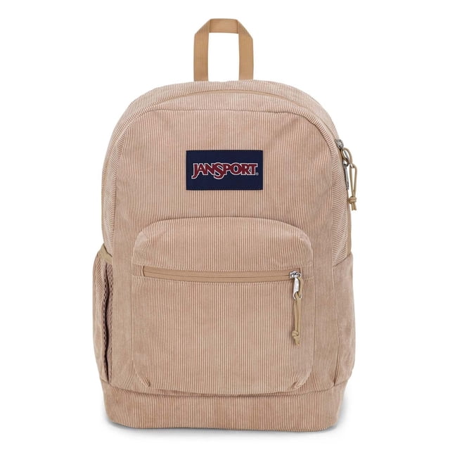 Mochila JanSport Cross Town Plus Remix Travertino de pana
